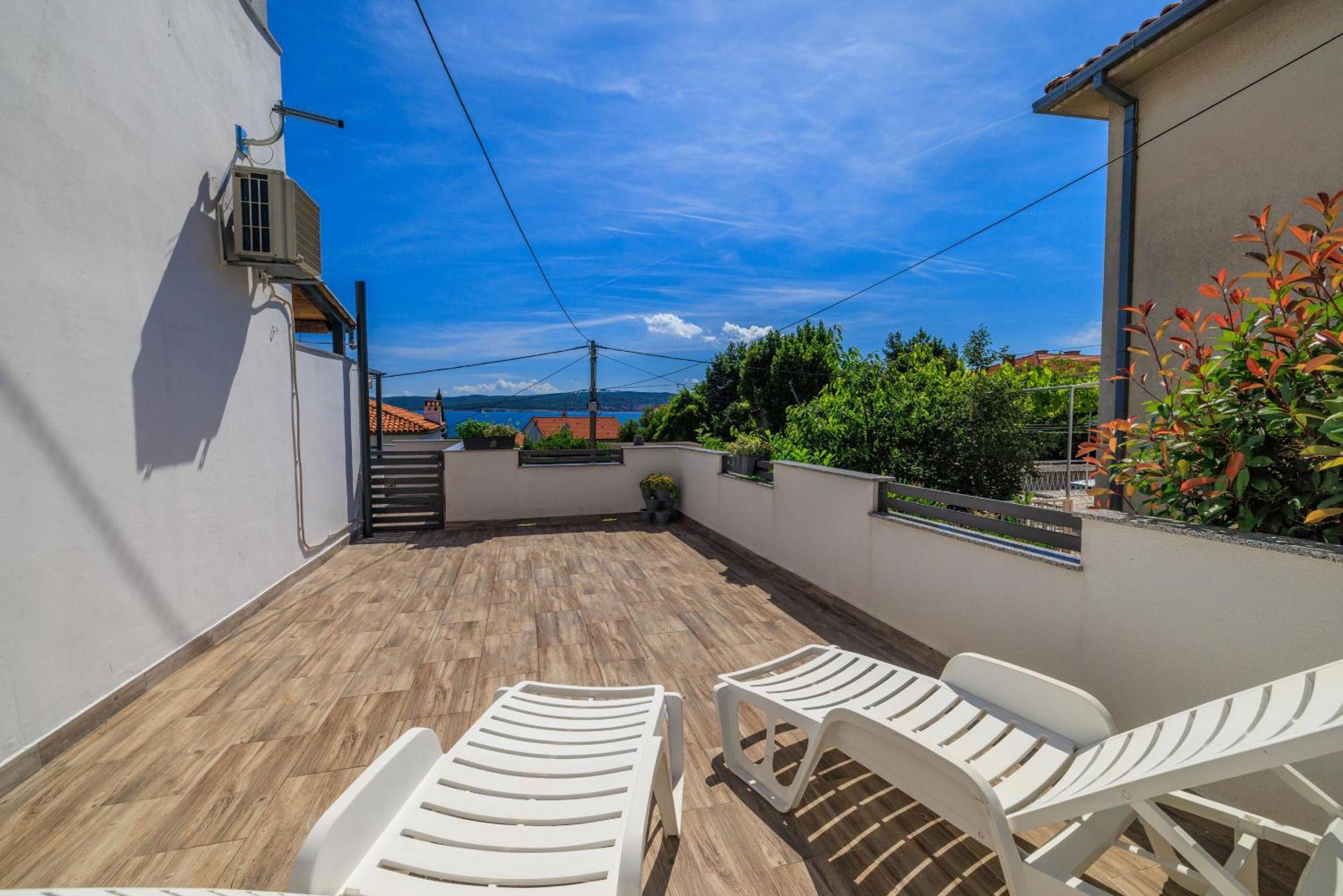 Apartments Luna Crikvenica Luaran gambar